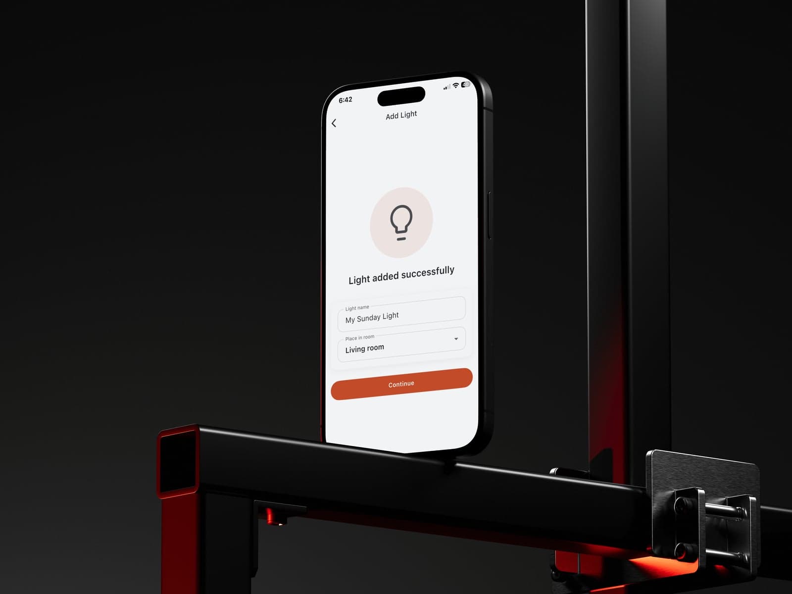 Sunday Light — Light added successfully