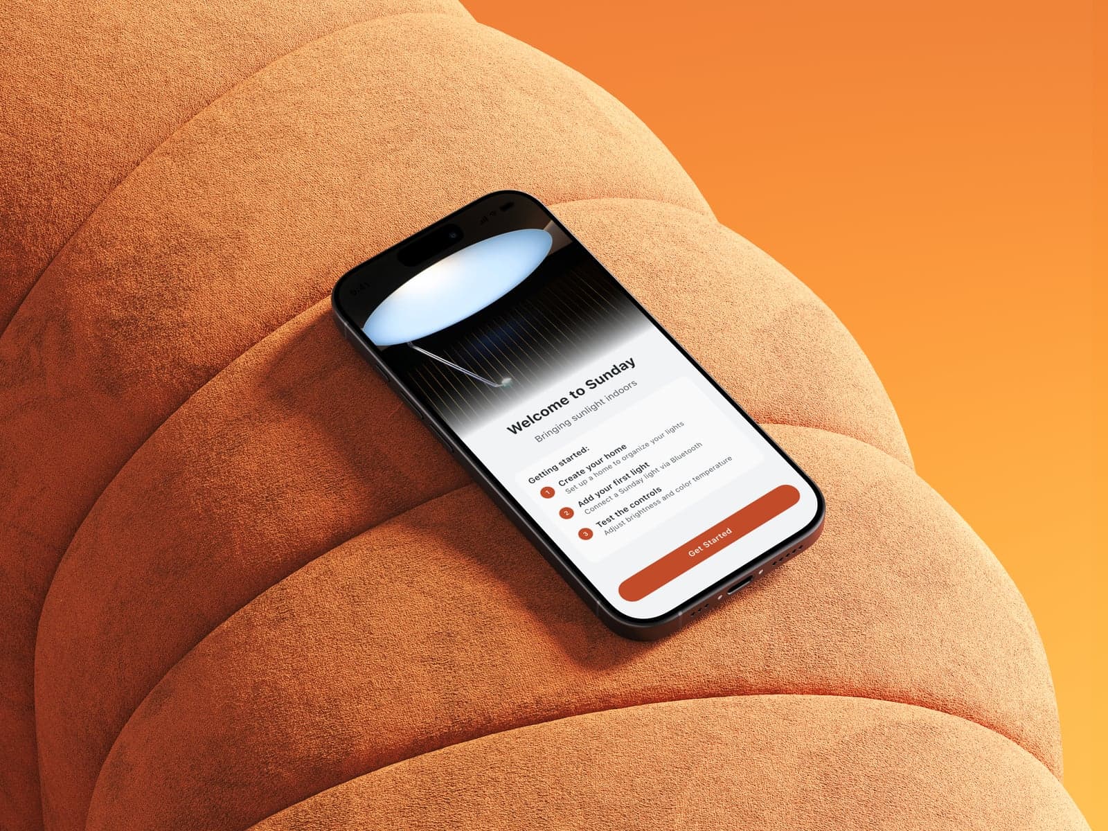 Sunday Light — Welcome on sofa